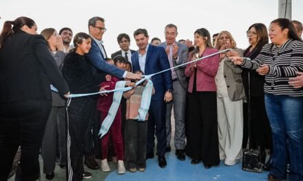 Orrego celebró el aniversario de Rawson y anunció la pavimentación de Abraham Tapia