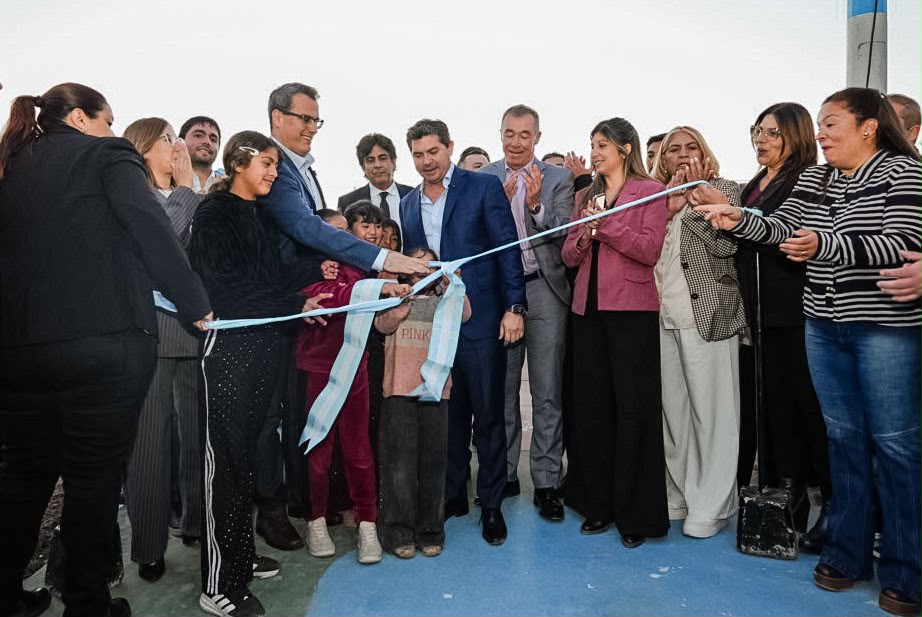 Orrego celebró el aniversario de Rawson y anunció la pavimentación de Abraham Tapia