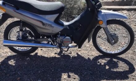 Recuperaron una moto robada en La Bebida tras una persecución hasta Nuevo Cuyo