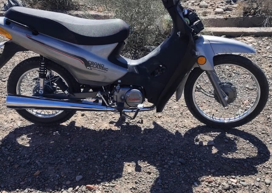 Recuperaron una moto robada en La Bebida tras una persecución hasta Nuevo Cuyo