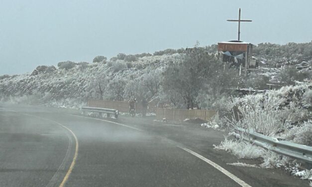 Alerta en las rutas nacionales: hielo, aguanieve y niebla complican la circulación