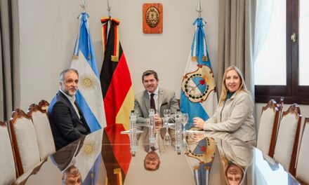 Orrego recibió al cónsul alemán y analizaron nuevas oportunidades para San Juan