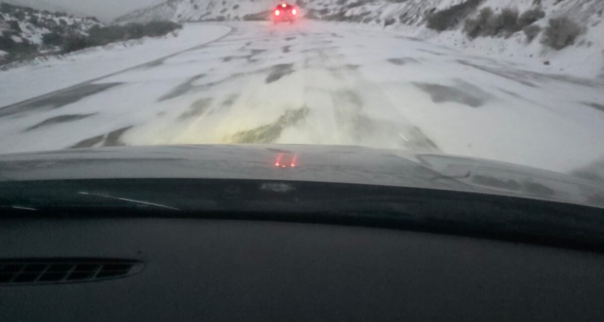 Vialidad Nacional advirtió por hielo y niebla en varias rutas de la provincia