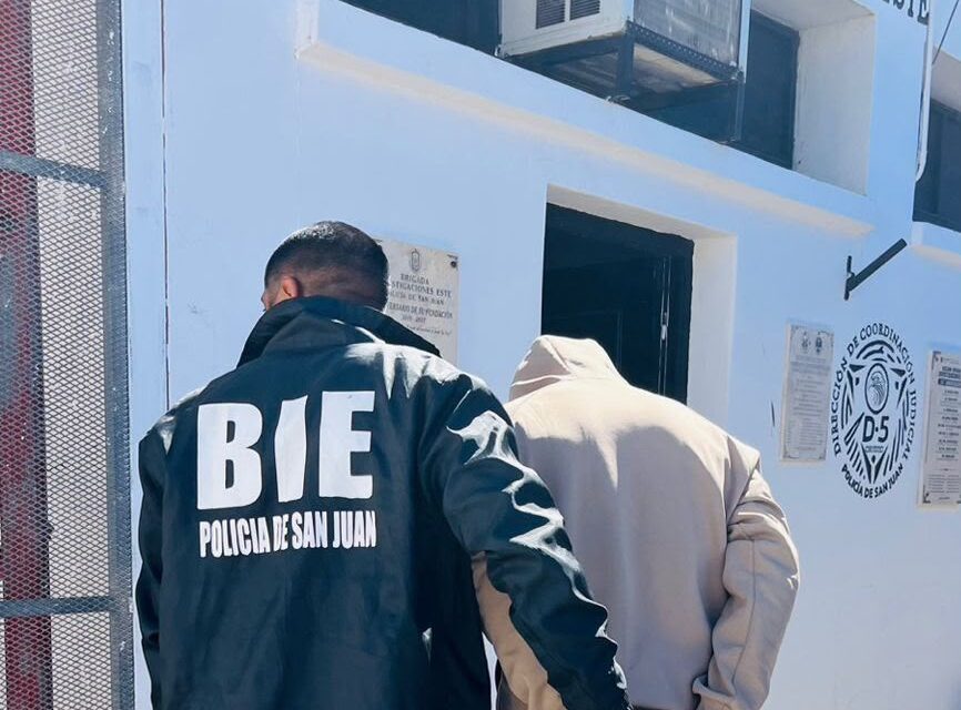 Intentó escapar al ver a la Policía y terminó detenido: tenía un pedido de captura en Caucete