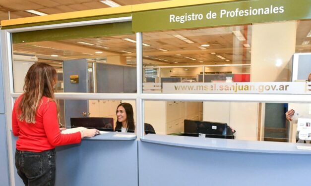 Los profesionales de la salud ya podrán hacer su matriculación de manera online