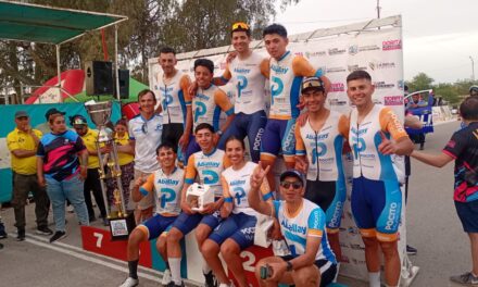 Dos victorias y podio para Pocito en una tradicional vuelta ciclista de La Rioja