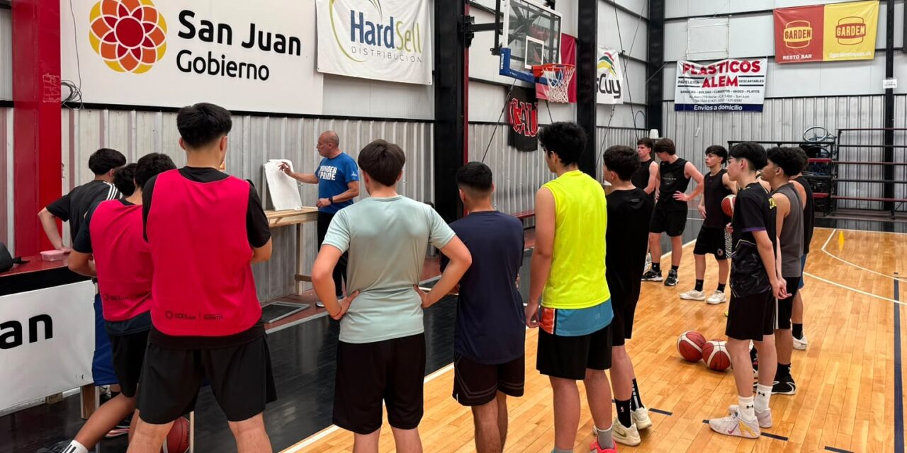 El básquet de San Juan intensifica su preparación para los Juegos Binacionales