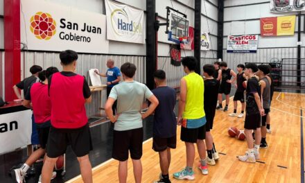 El básquet de San Juan intensifica su preparación para los Juegos Binacionales
