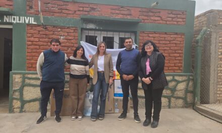 Niquivil dio un paso hacia la inclusión con el primer baño adaptado en una institución de la provincia