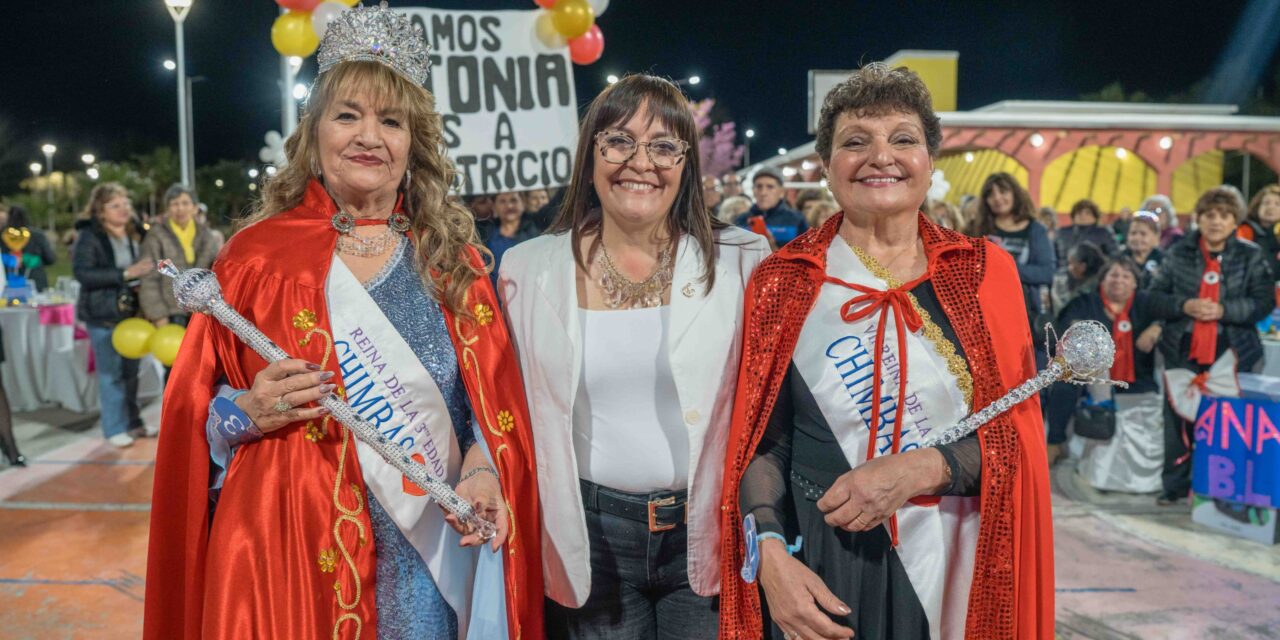 Chimbas coronó a su Reina del Adulto Mayor 2026 en una noche de emoción, música y encuentro