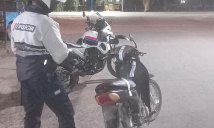 Un control de rutina terminó con una moto buscada por un robo desde 2023