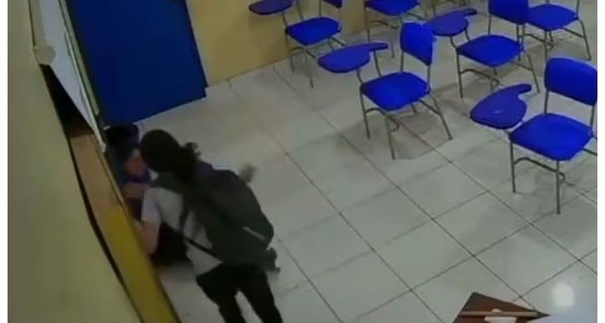 una alumna apuñaló a su profesora en una escuela de Brasil