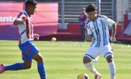 Debut amargo: la Selección Argentina Sub 19 cayó 2-1 ante Paraguay en los Juegos Suramericanos