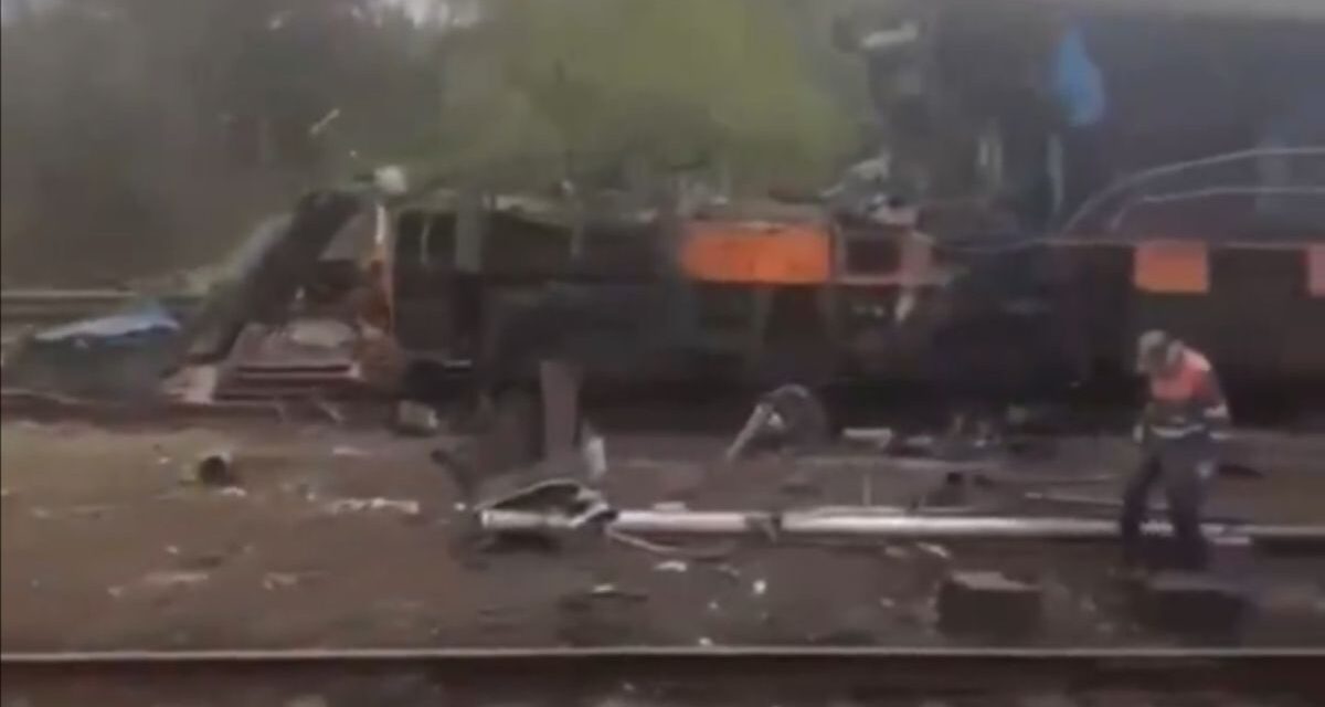 Rusia atacó un tren cerca de Polonia y generó alarma en un convoy que llevaba a Boris Johnson