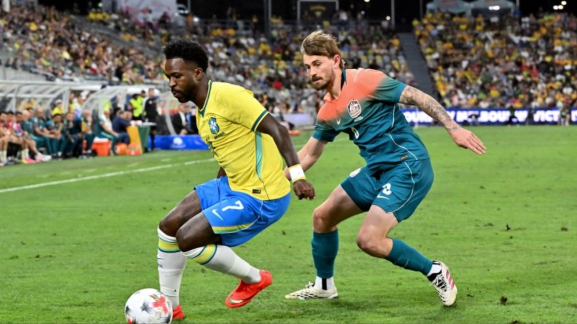 Brasil rescató un agónico empate ante Australia en su primer amistoso tras el Mundial 2026