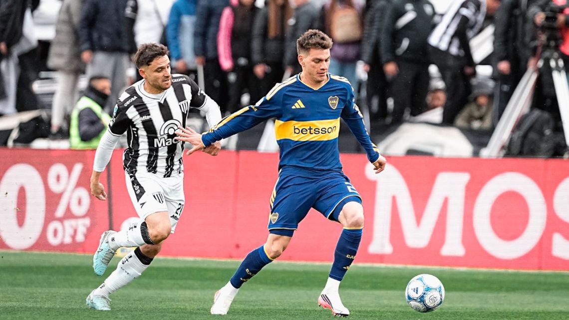 A Boca se le escapó la victoria sobre el final ante Gimnasia de Mendoza que hizo justicia y rescató un empate