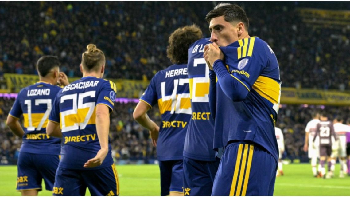 Boca vs San Pablo: con gol de Miguel Merentiel, el Xeneize ganó 1-0 por la Copa Sudamericana