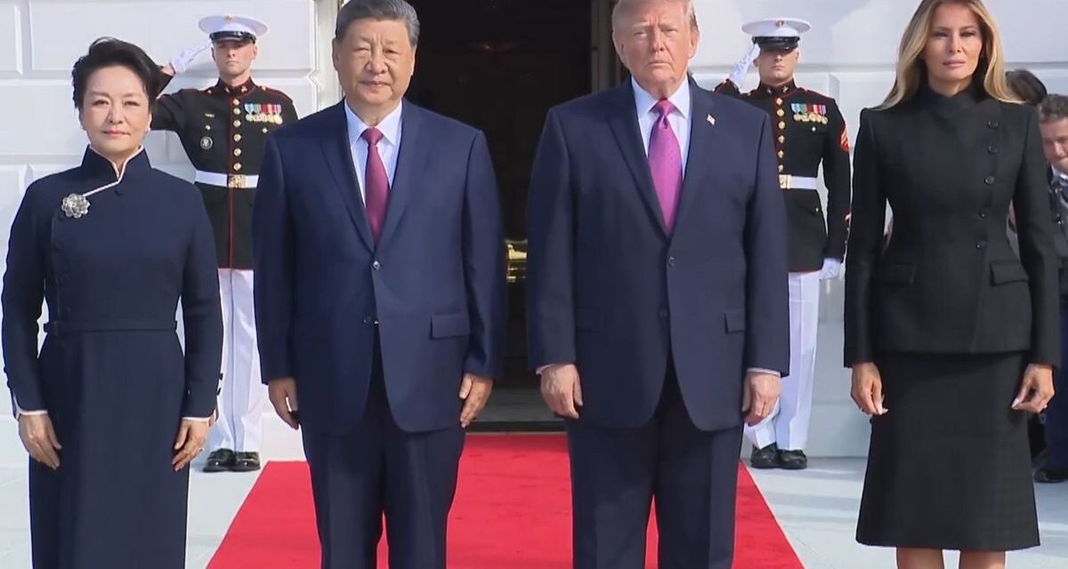 Donald Trump calificó de gran reunión su encuentro con Xi Jinping en la Casa Blanca