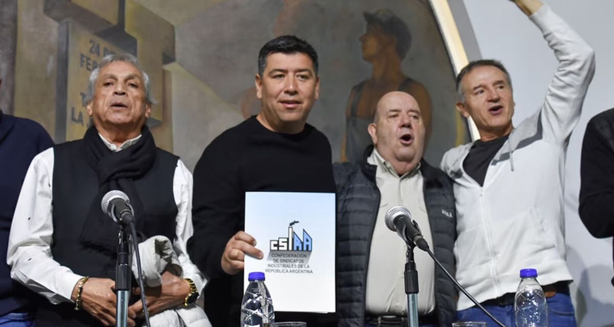 La CGT reclamó por una Argentina con producción nacional en el Día de la Industria