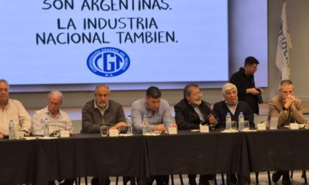 La CGT marchará el 8 de octubre en defensa de la industria nacional