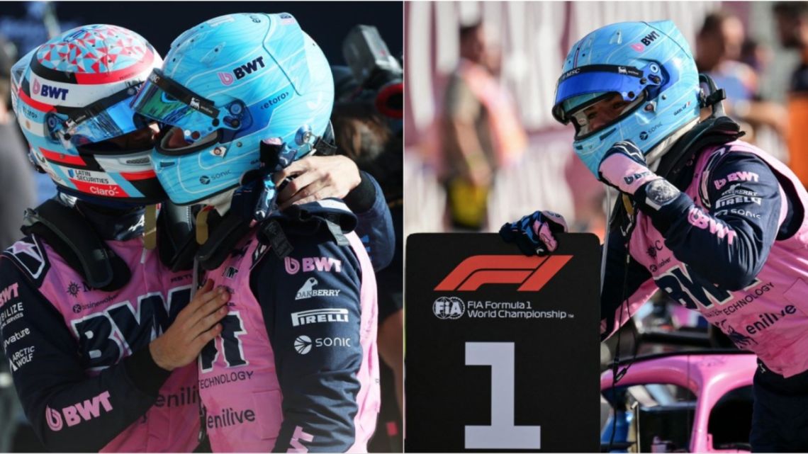 ¡Alpine, impresionante en Italia! Gasly se quedó con la pole y Colapinto largará 7° en Monza