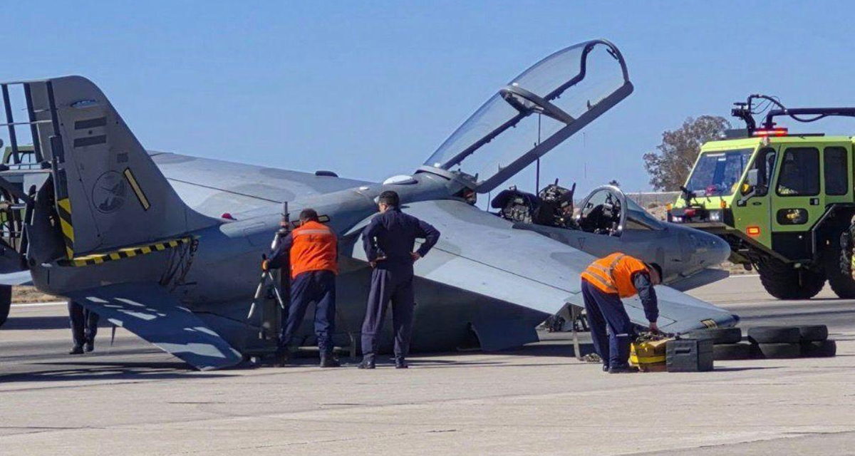 La emergencia de un avión Pampa en Mendoza expone la incertidumbre sobre la continuidad de FAdeA