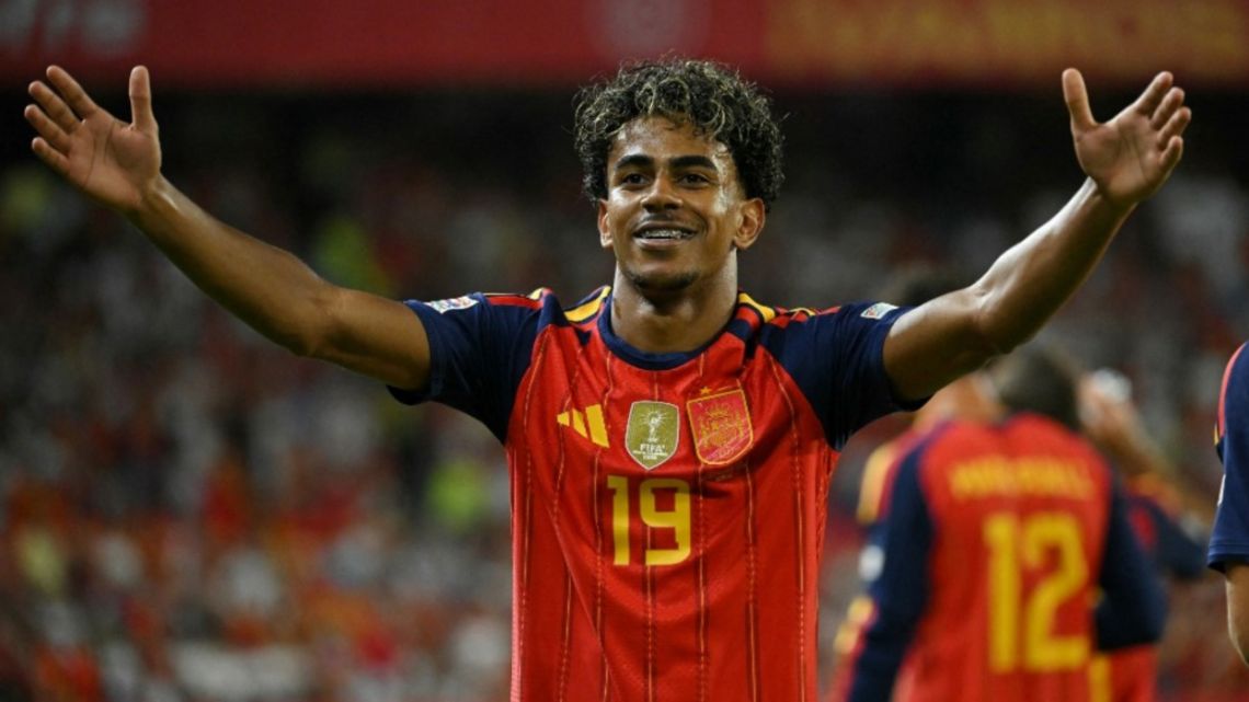 España vs Croacia: doblete de Lamine Yamal y goleada de la «Furia Roja»