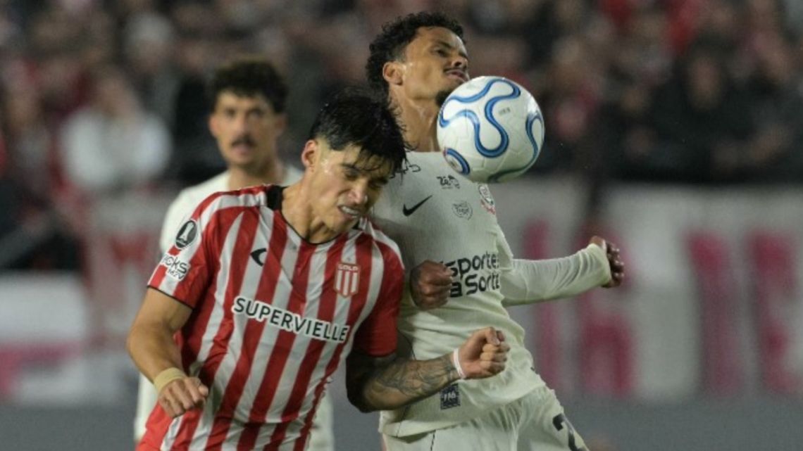 Estudiantes vs Corinthians: el Pincha empató 1-1 en la ida de los cuartos de final de la Copa Libertadores