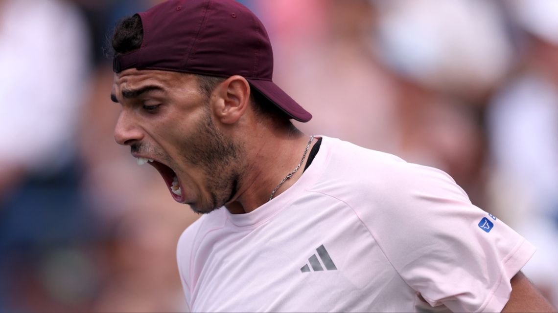 Francisco Cerúndolo ganó un partido adverso y clasificó a tercera ronda del US Open