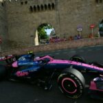 Franco Colapinto en la clasificación del Gran Premio de Azerbaiyán de Fórmula 1