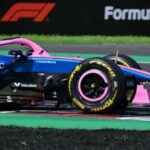 Franco Colapinto en el viernes del Gran Premio de Italia de Fórmula 1
