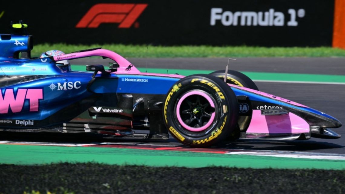 Franco Colapinto en el viernes del Gran Premio de Italia de Fórmula 1