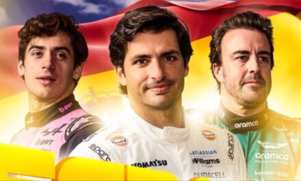 Colapinto, Sainz y Alonso, las imágenes que eligió Madrid para presentar el nuevo circuito 