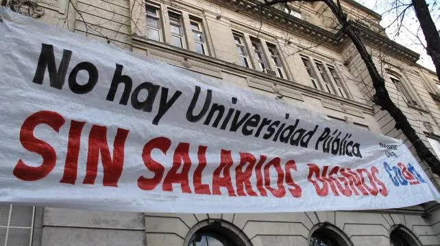 Docentes universitarios harán un paro de 72 horas y en la UNSJ ya rozan las 40 jornadas sin clases