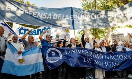 La UNSJ vuelve al paro: docentes y nodocentes frenan actividades y el conflicto suma nuevas protestas