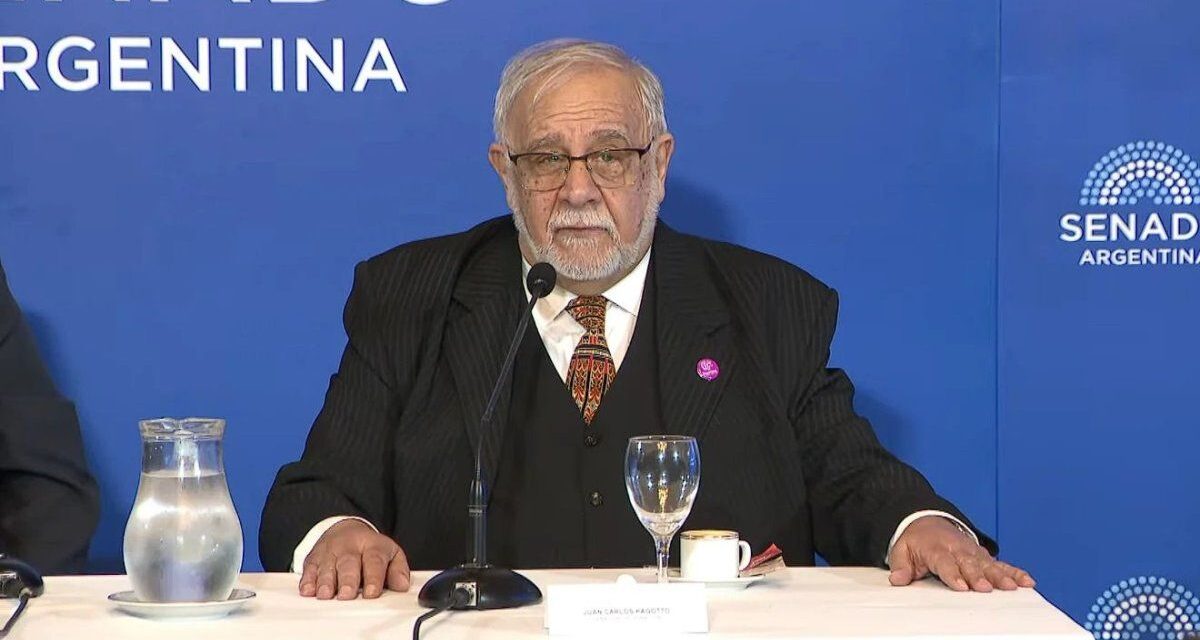 De qué murió Juan Carlos Pagotto, senador de La Libertad Avanza