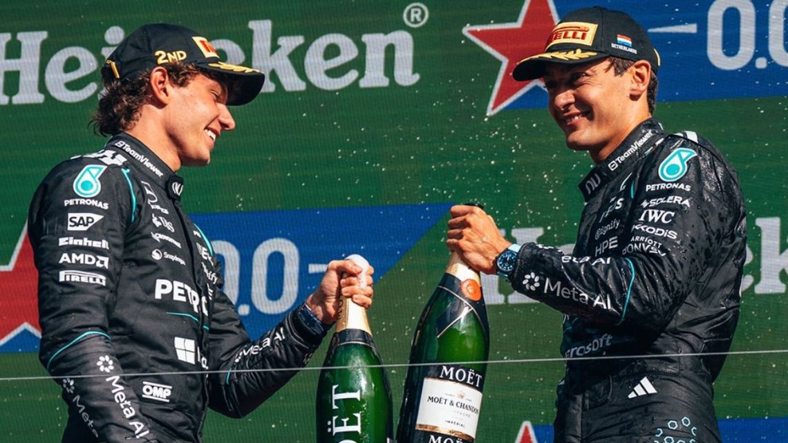 Kimi Antonelli es más ganador que George Russell en Fórmula 1: la cifra que expone una interna en Mercedes
