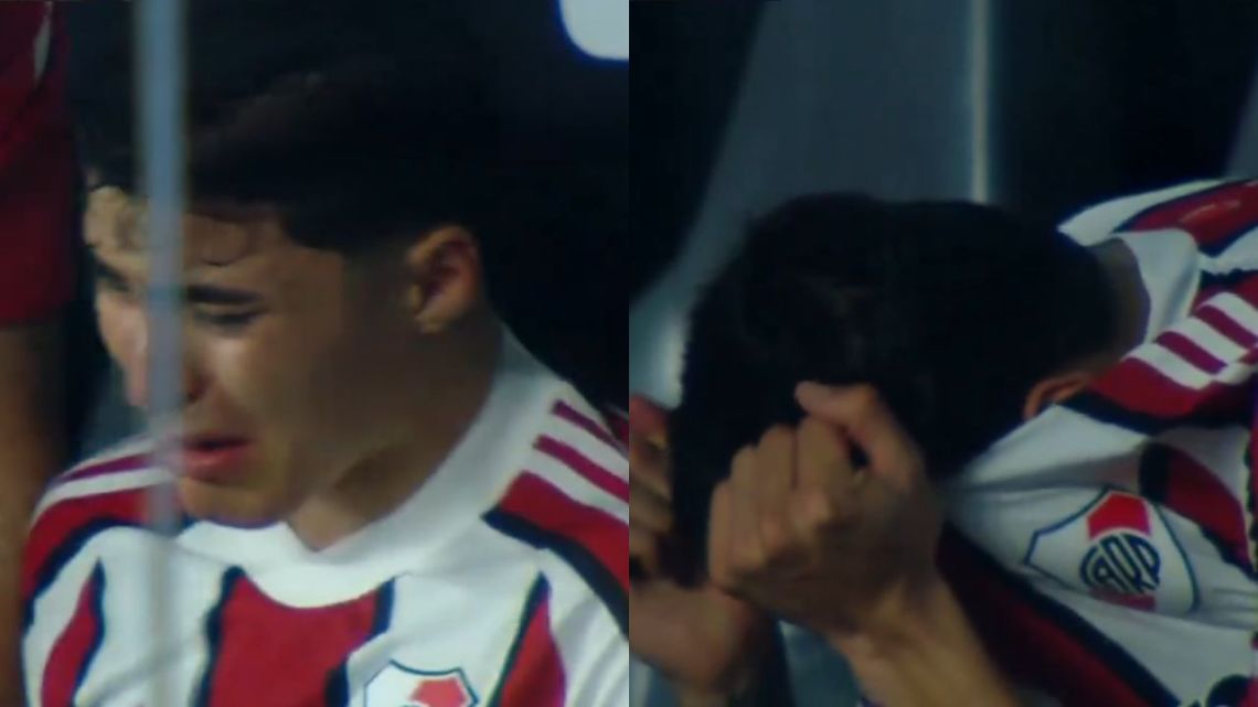 Tobías Andrada se retiró lesionado en River vs Huracán tras ser citado por la Selección Argentina