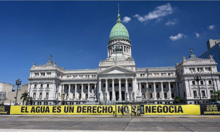 Procesaron a 12 integrantes de Greenpeace por irrumpir en el Congreso