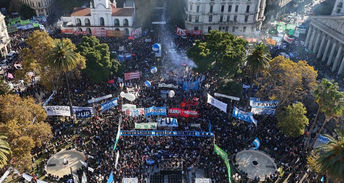 Cuáles son las universidades del país que adhieren a la protesta