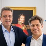 Axel Kicillof y Sergio Massa, en un súper sábado del peronismo a la espera de la definición de las PASO