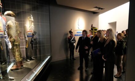 Javier Milei inauguró el nuevo Museo Interactivo de Granaderos a Caballo General San Martín