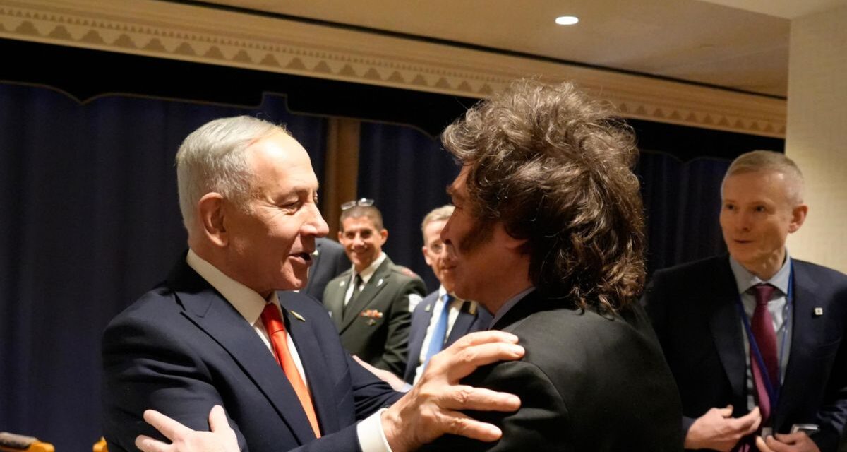 Javier Milei cerró su viaje a Nueva York con una reunión con Benjamin Netanyahu