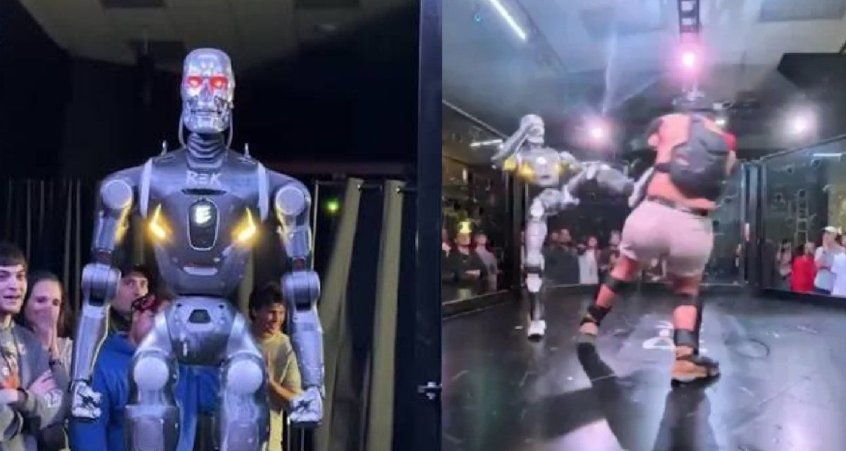 Un robot enfrentó a un humano en una pelea oficial por primera vez