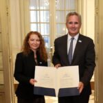 Pablo Quirno recibió las cartas credenciales de la nueva embajadora de Israel en Argentina