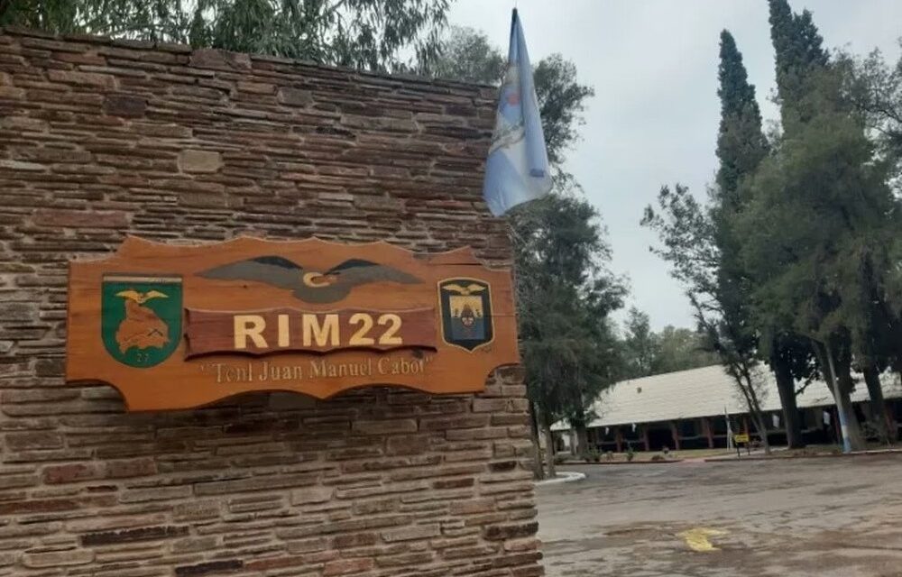 Investigan la muerte de un soldado voluntario durante una guardia en el RIM 22