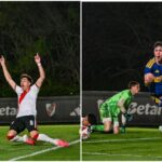 River y Boca igualaron 2-2 en un partidazo por el Superclásico de Reserva