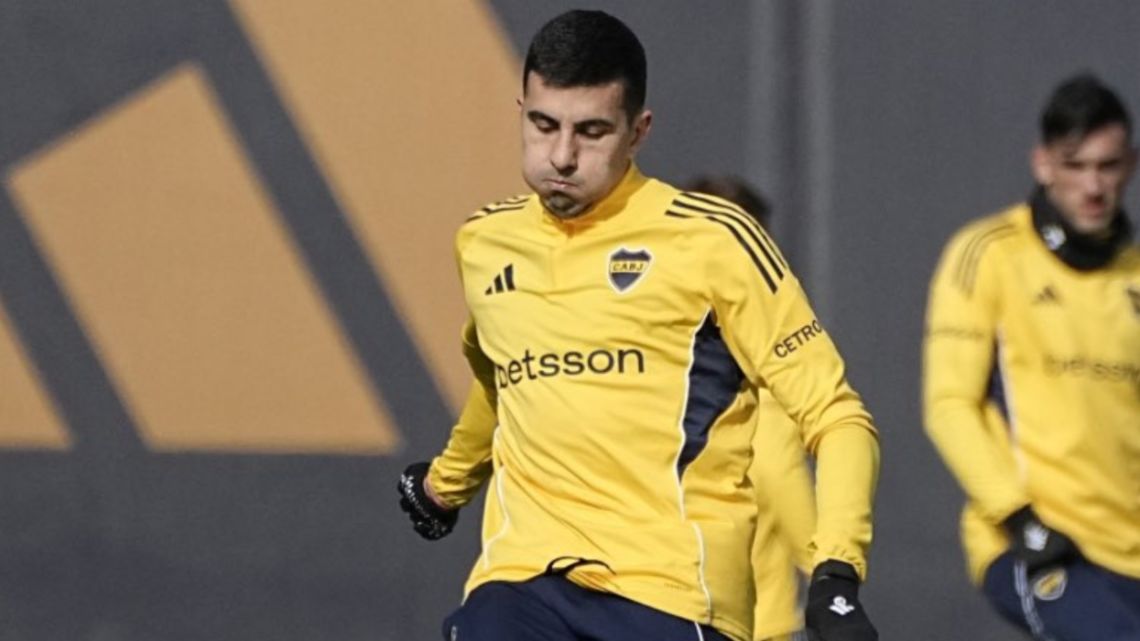 Boca suma un «refuerzo» clave: Rodrigo Battaglia se entrenó con el grupo tras una larga lesión