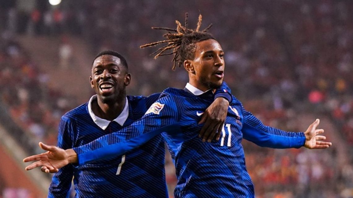 Con gol de Michael Olise, Francia venció a Bélgica en la UEFA Nations League