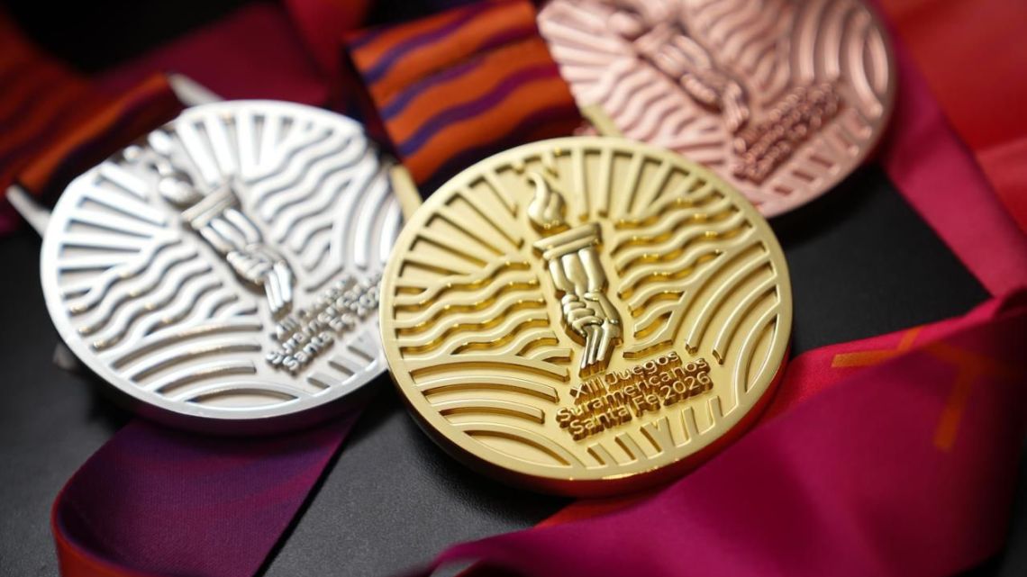 Argentina arrancó segunda en el medallero de los Juegos Suramericanos Santa Fe 2026